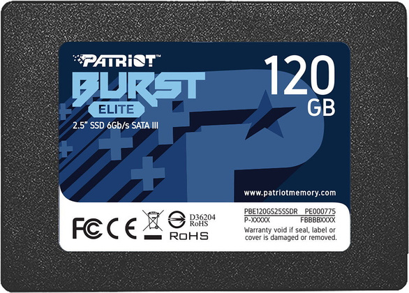 SSD 120 Гб Patriot PBE120GS25SSDR