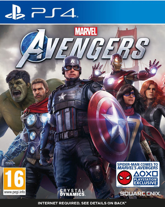 Игровой диск для Sony PS4 Marvel's Avengers [4020628599706] RU version
