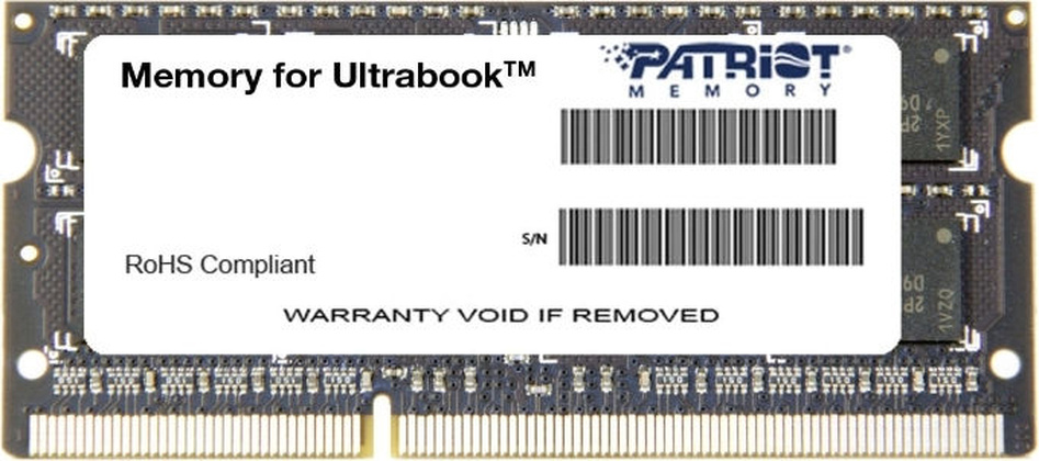 ОЗУ Patriot PSD34G1600L2S SO-DIMM DDR3 4 Гб (1x4 Гб)