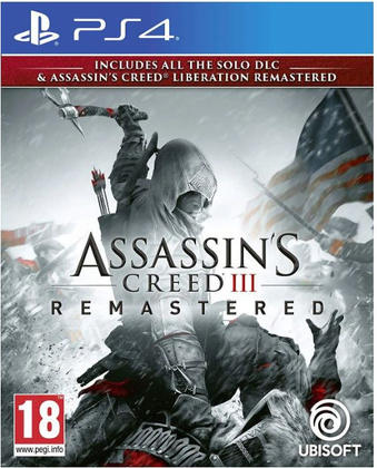 Игровой диск для Sony PS4 Assassin's Creed III: Remastered [3307216111597] RU ver.
