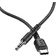 Кабель USB Type-C - 3.5 мм jack (1,0m) "Hoco" [UPA17] <Black>
