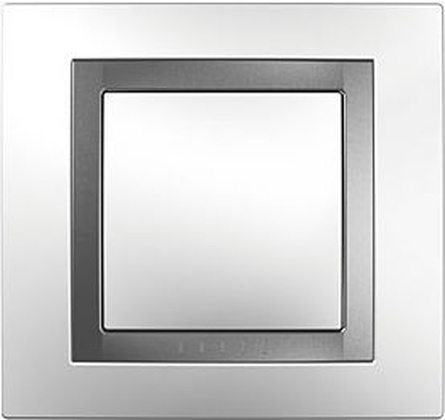 Декоративная накладка для рамки "Schneider Electric" [MGU4.000.60] Unica <Silver>