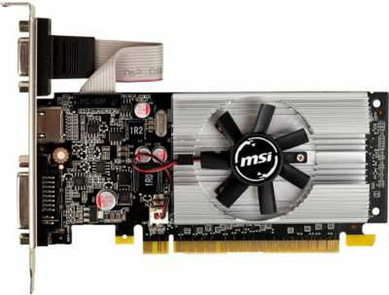 Видеокарта GT 210 "MSI" 1024Mb DDR3 (64bit) N210-1GD3/LP; AC