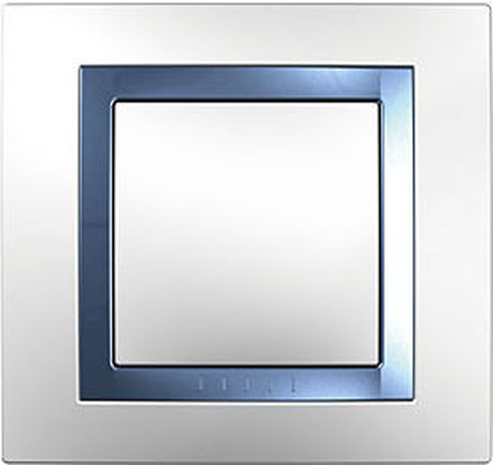 Декоративная накладка для рамки "Schneider Electric" [MGU4.000.54] Unica <Blue ice>